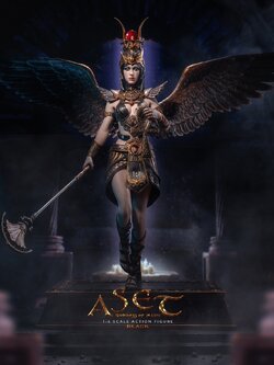 TBLeague PL2021-185A 1/6 Goddess of Magic - Aset (Black)