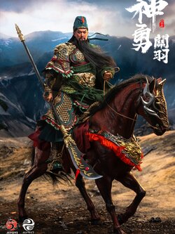 303TOYS x JSTOYS NO.303002 & NO.303003 THREE KINDOMS - Mighty Guan Yu Yun Chang (Exclusive Edition) & (Red Hare)