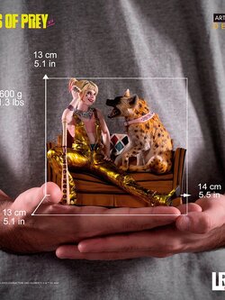 Iron Studios Deluxe Art Scale 1/10 Birds of Prey - Harley Quinn & Bruce