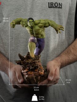 Iron Studios BDS Art Scale 1/10 Avengers: Age of Ultron - Hulk