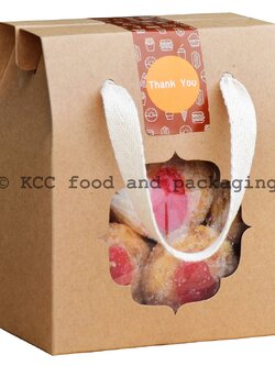 KB06 - กล่องคุ้กกี้ + เชือก (10ใบ) - Ido