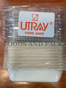 กล่อง U TRAY 561 ขนาด 650 ml. จำนวน 20 ชุด สอบถามราคาล่าสุดได้ที่ Line : @kccfood