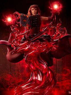 Iron Studios Deluxe Art Scale 1/10 WandaVision - Scarlet Witch