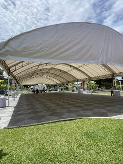 เต็นท์โดมขนาดใหญ่ กว้าง 15 เมตร เหมาะสำหรับงานแสดงสินค้า งานพิธีใหญ่ๆ