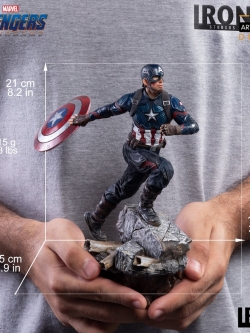 Iron Studios Deluxe BDS Art Scale 1/10 Avengers: Endgame - Captain America