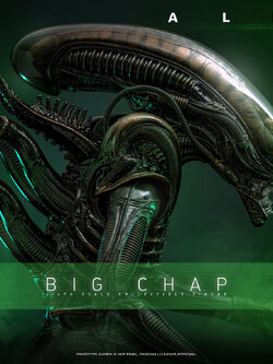 25/08/2568 Hot Toys MMS826 Alien - Big Chap
