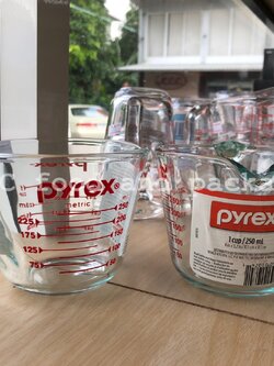 ถ้วยตวง 250 ml. / 1 cup (Pyrex)