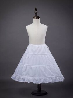สุ่มกระโปรง สำหรับใส่กับชุดเจ้าหญิง ชุดราตรีกระโปรงบานมากๆ และยาว (รุ่นโครง ยาว 55 cm.) Free size