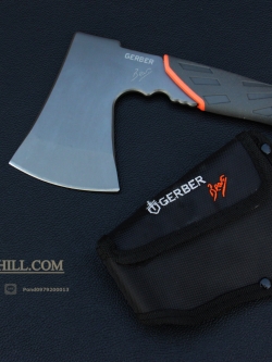 ขวานลุยป่า Gerber Bear Grylls Survival Hatchet ขนาด 9 นิ้ว พร้อมซองไนลอนอย่างดี