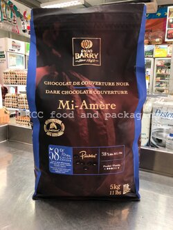 Barry - Cacao Dark 58% (แบ่งขาย 500 กรัม)