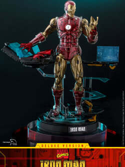 Hot Toys CMS08D38 1/6 Marvel Comics - Iron Man (Deluxe Version) [The Origins Collection]