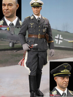 3R GM649 1/6 WWII German Luftwaffe Generalfeldmarschall - Albert Kesselring
