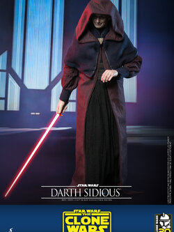 Hot Toys TMS102 1/6 Star Wars: The Clone Wars™ - Darth Sidious™