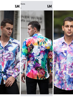 <Flower Collection 2021> เสื้อเชิ้ตลายแพทเทิร์น