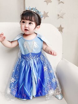 ชุดเอลซ่า ภาค 2 รุ่นเด็กเล็ก Baby