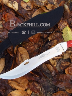 มีดใบตายมาเชเต้ MACHETE KNIFE ยาว 18 นิ้ว ทรงจระเข้ CAIMAN