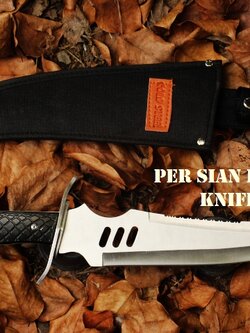 มีดClod steel Stainless Steel ทรงเปอร์เซีย ยาว 17 นิ้ว พร้อมซองไนลอน