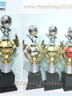 TPL1230P ถ้วยรางวัลพลาสติกชุบเนื้อทราย