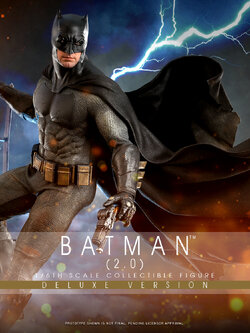 Hot Toys MMS732 1/6 Batman v Superman: Dawn of Justice - Batman (2.0) [Deluxe Version]