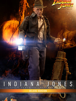 Hot Toys MMS717 1/6 Indiana Jones and the Dial of Destiny - Indiana Jones (Deluxe Version)