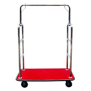 รถเข็นกระเป๋าสัมภาระ สีล้อ รถเข็นเบลบอย ยกกระเป๋า รถเข็นโรงแรม 0607-002