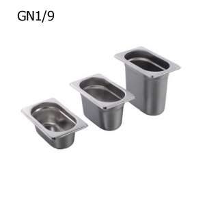 อ่างสแตนเลส 1/9 สำหรับอุ่นอาหาร