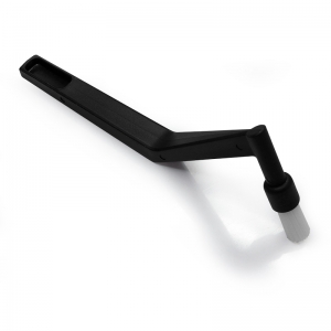 แปรงล้างหัวกรุ๊ป แปรงล้างซีลยาง ตัว V แปรงขนแข็ง ปลายด้ามจับมีช้อนตักผงขจัดคราบ