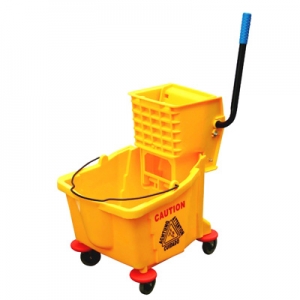 ถังถูพื้น ถังบีบบิดน้ำไม้ม๊อบ 1402-001