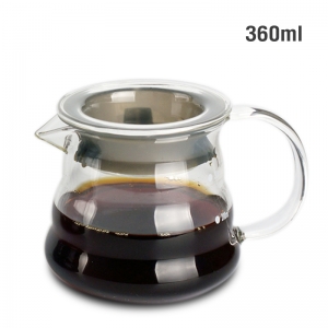 โถแก้วดริปกาแฟ 360 ml. สำหรับรองน้ำกาแฟหยด