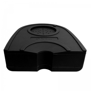 แผ่นยางรองแท็มเปอร์ เข้ามุม สีดำ