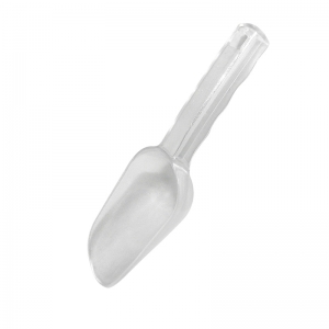 กรวยตักน้ำแข็ง และ วัตถุดิบ พลาสติกแข็งใส ยาว 26 ซม. 1606-023