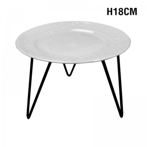 ชั้นวางจาน 3 ขา ทรงสามเหลี่ยม L (เฉพาะขาตั้ง) 1619-ST13L