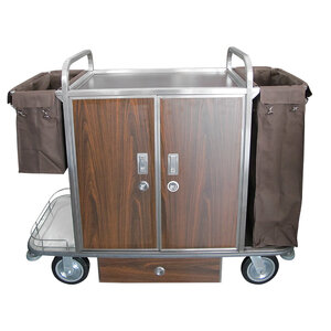 รถเข็นแม่บ้าน 3 ชั้น และลิ้นชักด้านล่าง 1401-040