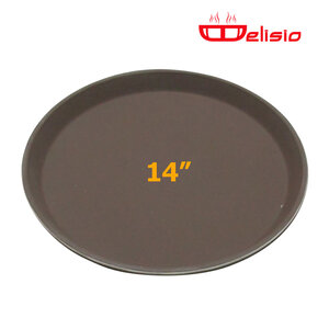 ถาดเสิร์ฟกลมกันลื่น Delisio 14 นิ้ว