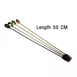 ช้อนบาร์ ยาว 50 cm. ปลายด้ามเป็นส้อม 1630-012