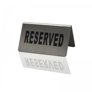 ป้ายจองโต๊ะ Reserved 1617-023