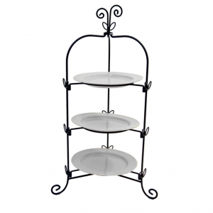 ชั้นวางจานใส่ผลไม้ 3 ชั้น M (เฉพาะขาตั้ง) 1619-M1