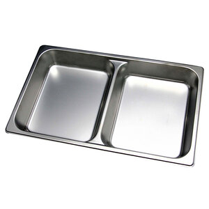 อ่างอุ่นอาหารสเตนเลส ทรงเหลี่ยม