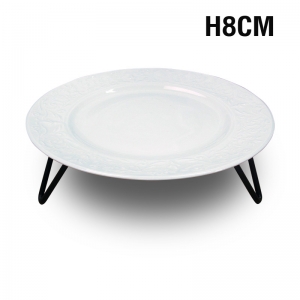 ชั้นวางจาน 3 ขา ทรงสามเหลี่ยม S (เฉพาะขาตั้ง) 1619-ST13S