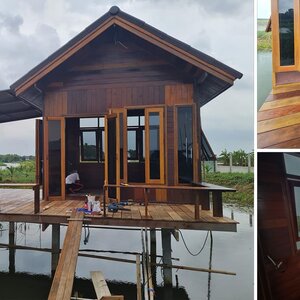 บ้านหลังน้อยปลายนา สไตล์รีสอร์ท งบ 260000