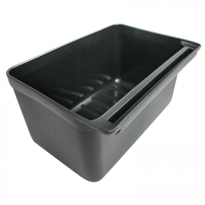 กระบะสั้นสีดำ สำหรับรถเข็นเก็บจาน 1403-004