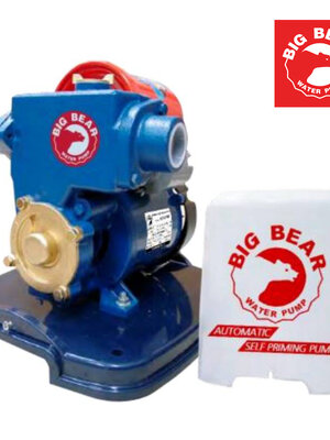 ปั๊มน้ำเปลือยอัตโนมัติ รุ่นมีฝาครอบ Automatic Pump ขนาด 370 วัตต์