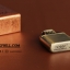 ไฟแชคทองเหลืองแท้ ZORRO Lighter รุ่น Z506 สีทองเหลืองรมดำ คลาสสิค ของแท้ 100%