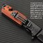 มีดพับ BROWNING DA309 Stainless Steel มีดSurvival Knife ด้ามไม้