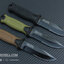 มีดใบตายสายลุย Gerber Strong Arm Semi Serrated Fixed Blade OEM สีเขียวทหาร