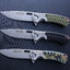 มีดพับcold steel รุ่น M1 NAVY ใบมีดทรง Drop Point 4 " ด้ามจับ G10 OEM (ด้ามสีดำ)