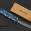 มีดพับGanzo รุ่น G626 - GS ด้ามสีฟ้าคาบูกิ ใบมีดหัวตัด TANTO 440 Steel / ของแท้ 100%