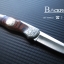 มีดพับ COLUMBIA รุ่น S287 ด้ามลายไม้ ฝังดาวทองเหลืองห้าแฉก