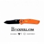 มีดพับ Ganzo รุ่น KNIFE FIREBIRD F7563 OR ด้ามสีส้มใบมีดดำ