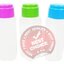P08760 ขวดน้ำทรงเหลี่ยม ดีไซน์ใหม่ สีหวาน (8*8*25 ซม.) No.211 (ราคาส่งต่อ 1โหล: 12 ใบ/108 บ ต่อโหล)